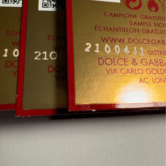 x6 Dolce & Gabanna Q Intense .05oz Mini Travel Sample size spray - Picture 4 of 4